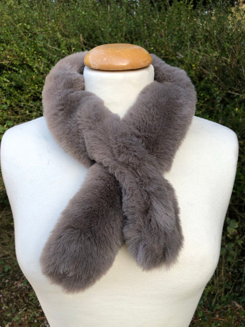 Taupe Neck Warmer